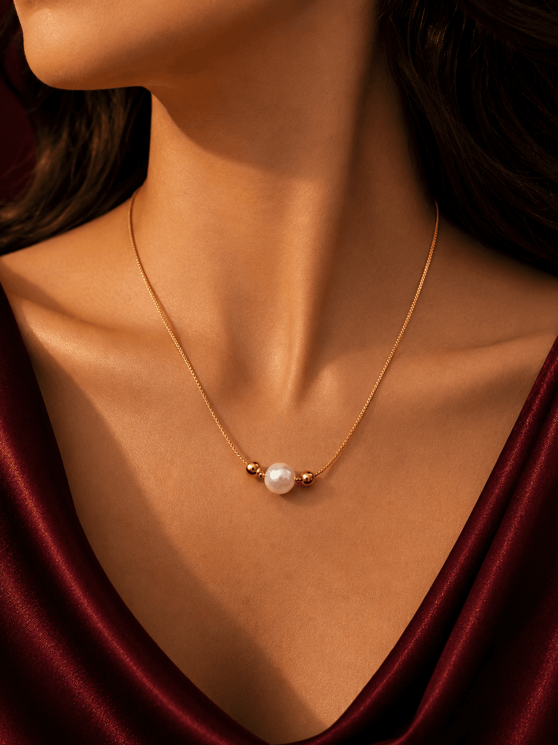Perla Aurea Necklace thumbnail 3